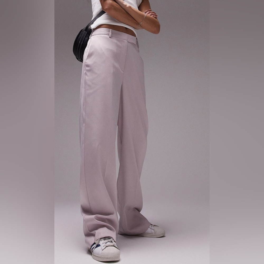 Topshop Slouch Straight Leg Trouser, Women’s Size 14 US
